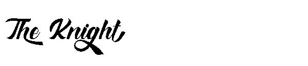 The Knight字体