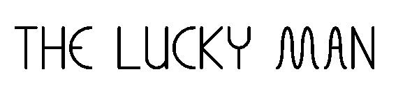 THE LUCKY MAN字体