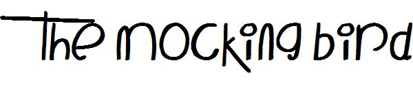 The Mocking Bird字体