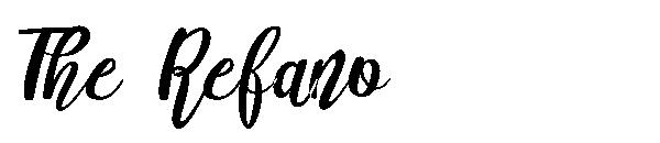 The Refano字体