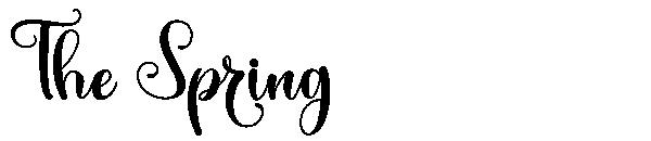 The Spring字体
