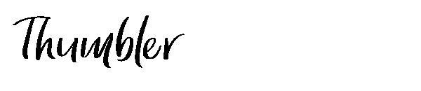 Thumbler字体