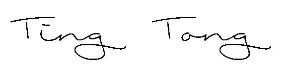Ting Tong字体