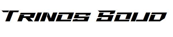 Trinos Solid字体