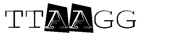 TTAAGG字体