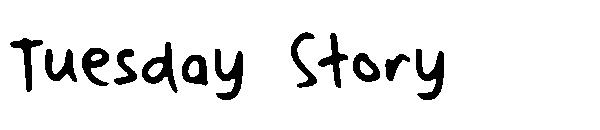 Tuesday Story字体
