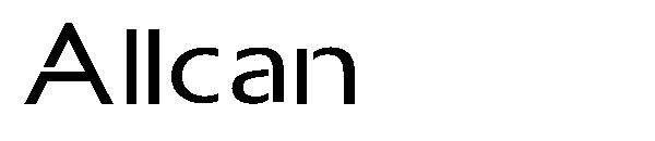 Allcan字体
