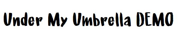 Under My Umbrella DEMO字体