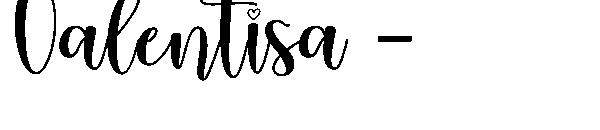 Valentisa -字体