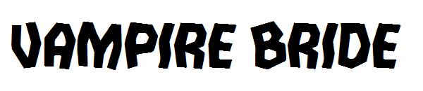 Vampire Bride字体