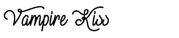 Vampire Kiss字体