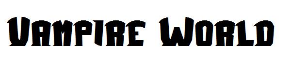 Vampire World字体