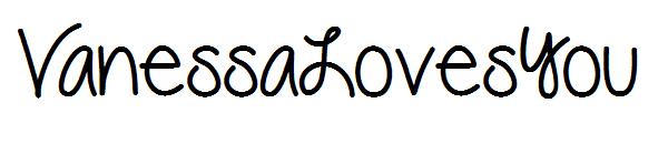 VanessaLovesYou字体