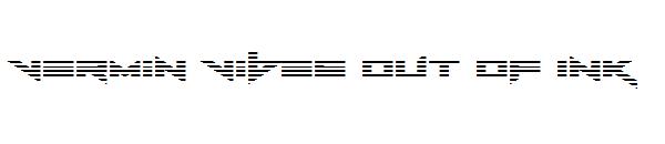 Vermin Vibes Out Of Ink字体