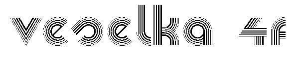 Veselka 4F字体