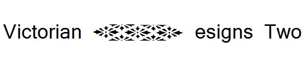 Victorian Designs Two字体