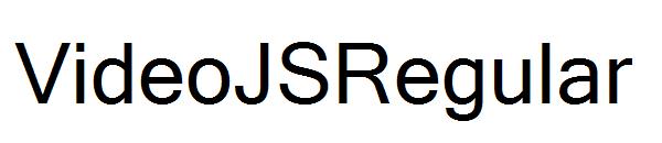 VideoJSRegular字体