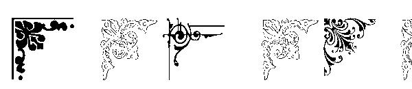 Vintage Decorative Corner_35字体