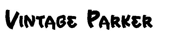 Vintage Parker字体