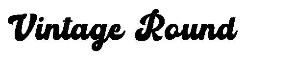 Vintage Round字体