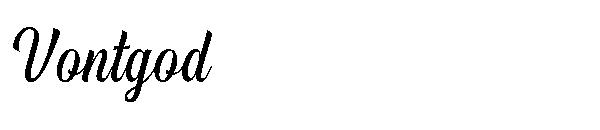 Vontgod字体