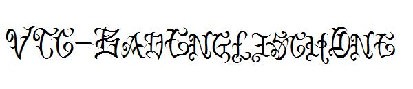 VTC-BadEnglischOne字体