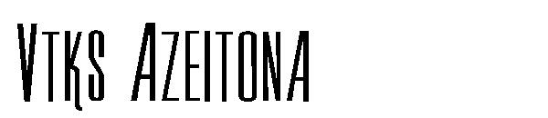 Vtks Azeitona字体