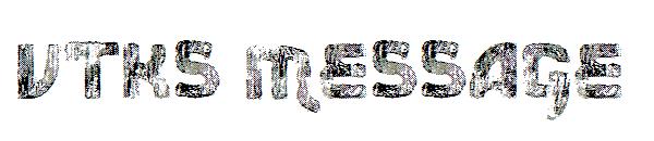 vtks message字体