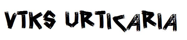 vtks urticaria字体