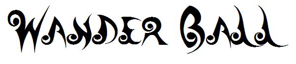 Wander Ball字体