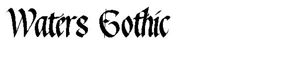 Waters Gothic字体