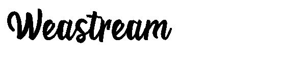 Weastream字体