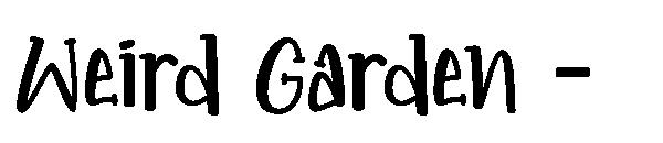 Weird Garden -字体