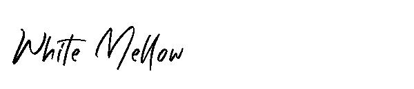 White Mellow字体