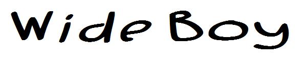 Wide Boy字体