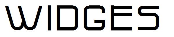 Widges字体