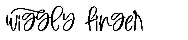 Wiggly Finger字体