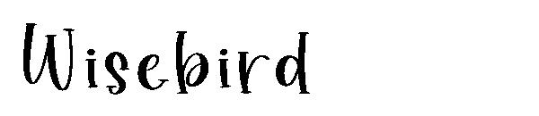 Wisebird字体