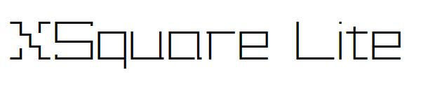 XSquare Lite字体