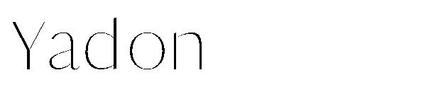 Yadon字体