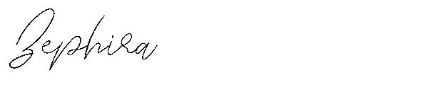 Zephira字体