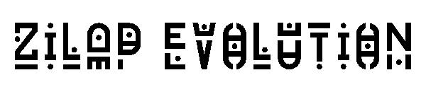 Zilap Evolution字体