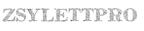 ZsylettPro字体