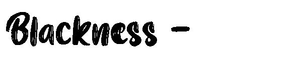 Blackness -