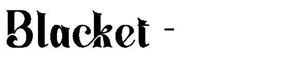 Blacket -