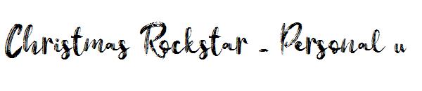 Christmas Rockstar - Personal u