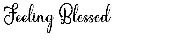 Feeling Blessed