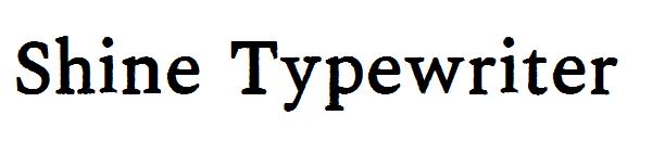 Shine Typewriter