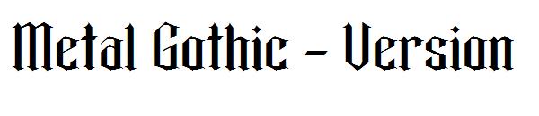 Metal Gothic - Version