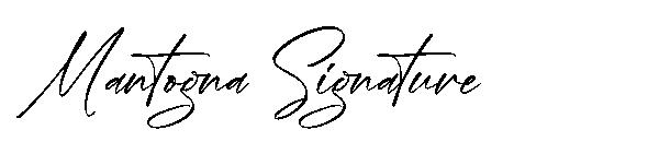 Mantogna Signature